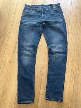 G-Star Slim Jeans in Dark Blue Denim